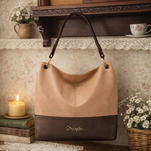 Wrangler Vegan Leather Hobo Bag
